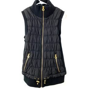 Calvin Klein Performance Vest Black Quilted Zip Up Women's Small